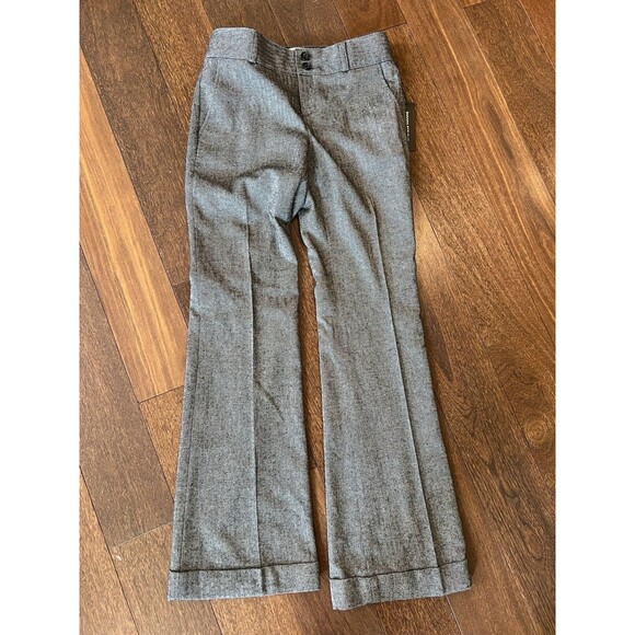 NWT BANANA REPUBLIC LINED WOOL MARTIN FIT TROUSER PANTS SZ 2 $120 - Picture 1 of 7
